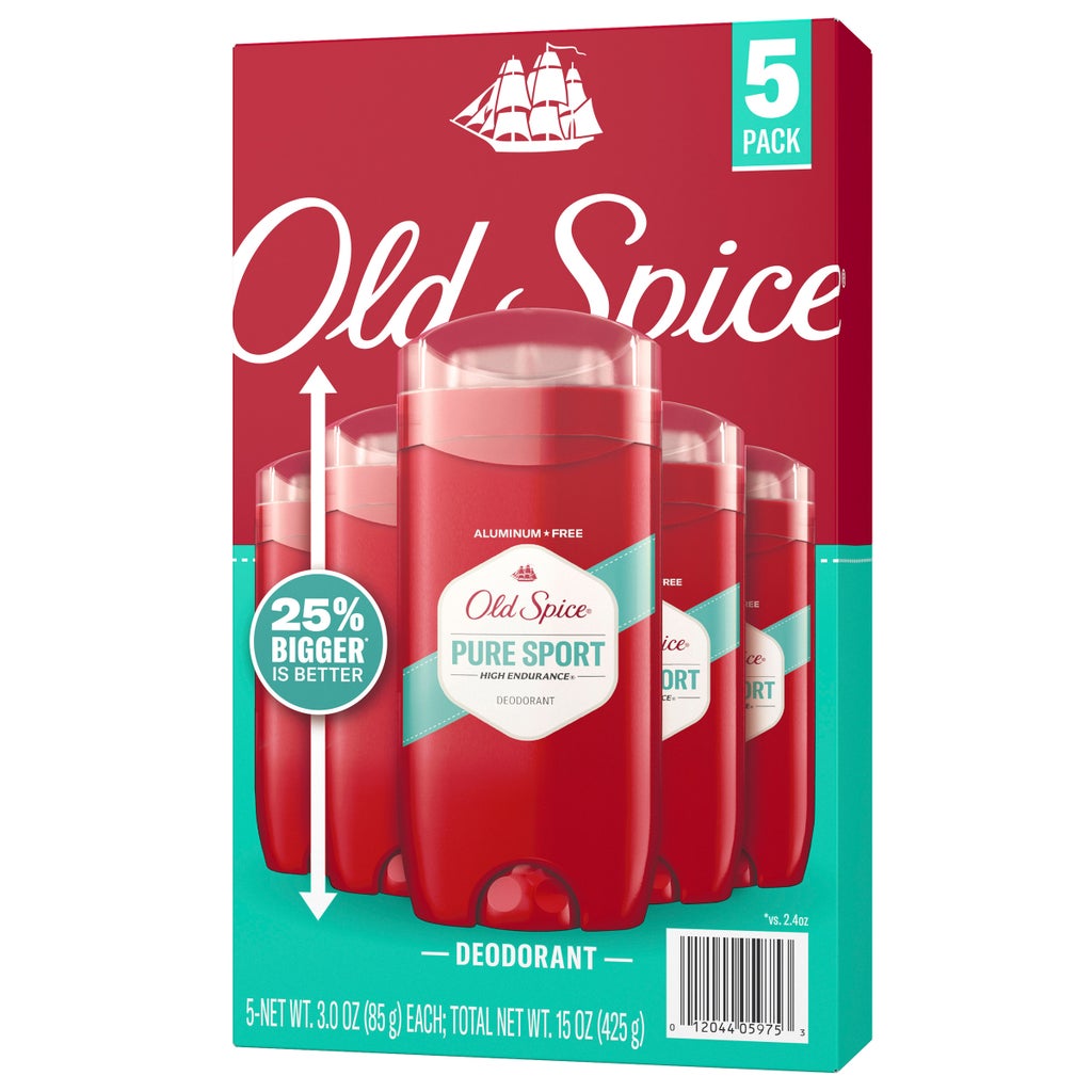 Old Spice Deodorant for Men, Pure Sport High Endurance, 3 oz, 5-pack - product image