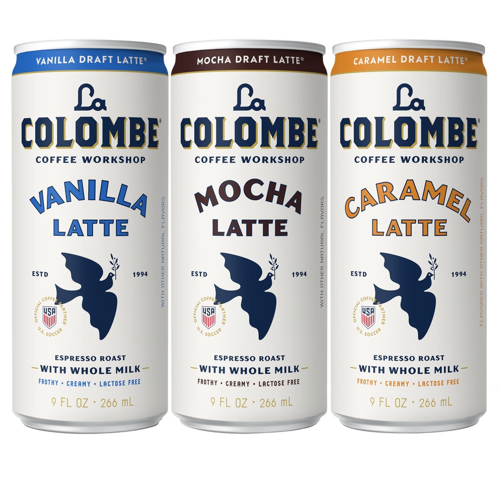 La Colombe Draft Latte Cold Brew with Whole Milk, Variety Pack, 9 fl oz, 12 ct