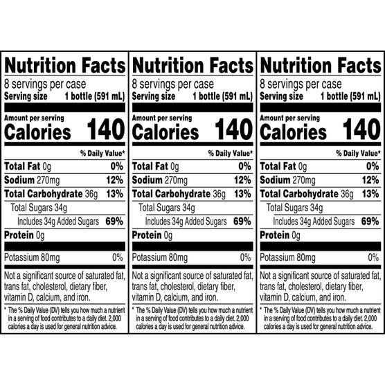 Gatorade Thirst Quencher, Variety Pack, 20 fl oz, 24 ct