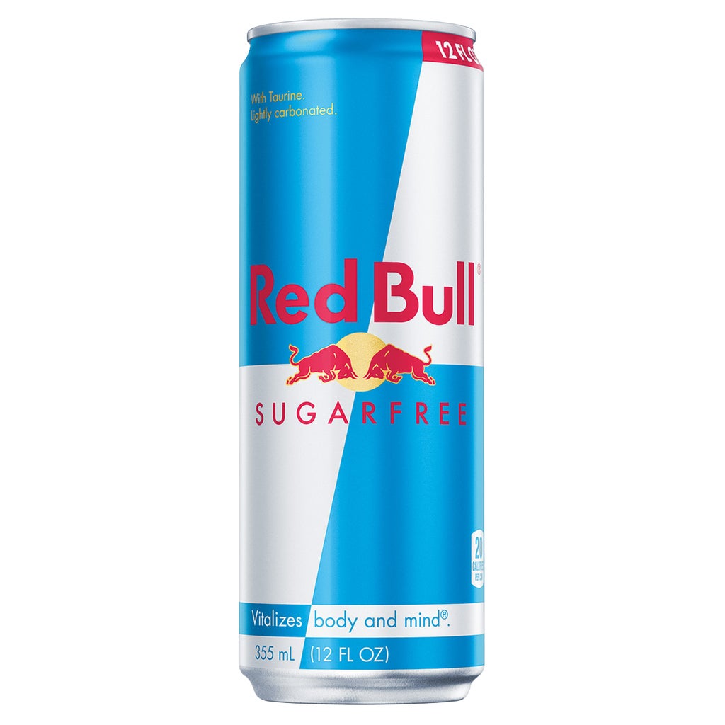 Red Bull Energy Drink, Sugar Free, 12 fl oz, 24 ct