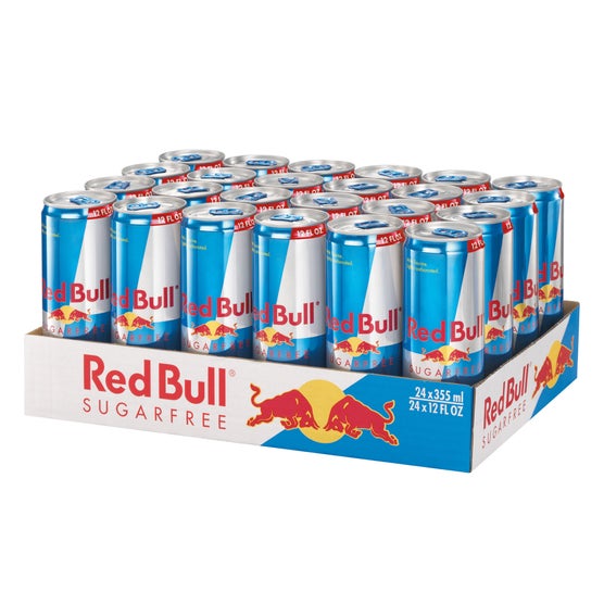 Red Bull Energy Drink, Sugar Free, 12 fl oz, 24 ct