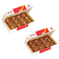 Collin Street Bakery Cake Bites Bundle Deluxe Fruitcake Pineapple Pecan Cake 2 Pack 24 Bites Total