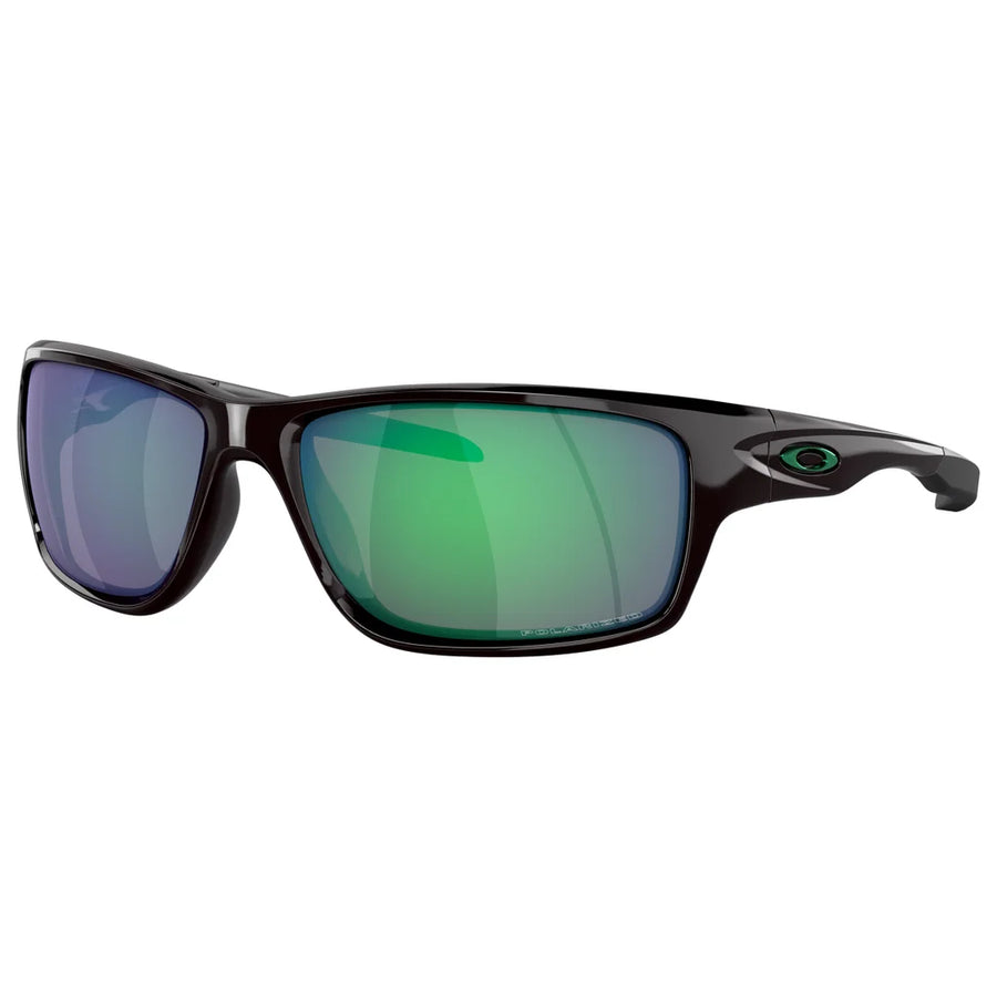 Oakley Canteen Black Ink Jade Iridium Polarized Sunglasses