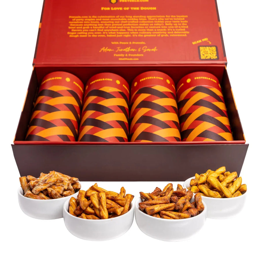 G.O.A.T. FOODS Pretzels.com Assortment, 4-Pack, 48 oz. Total