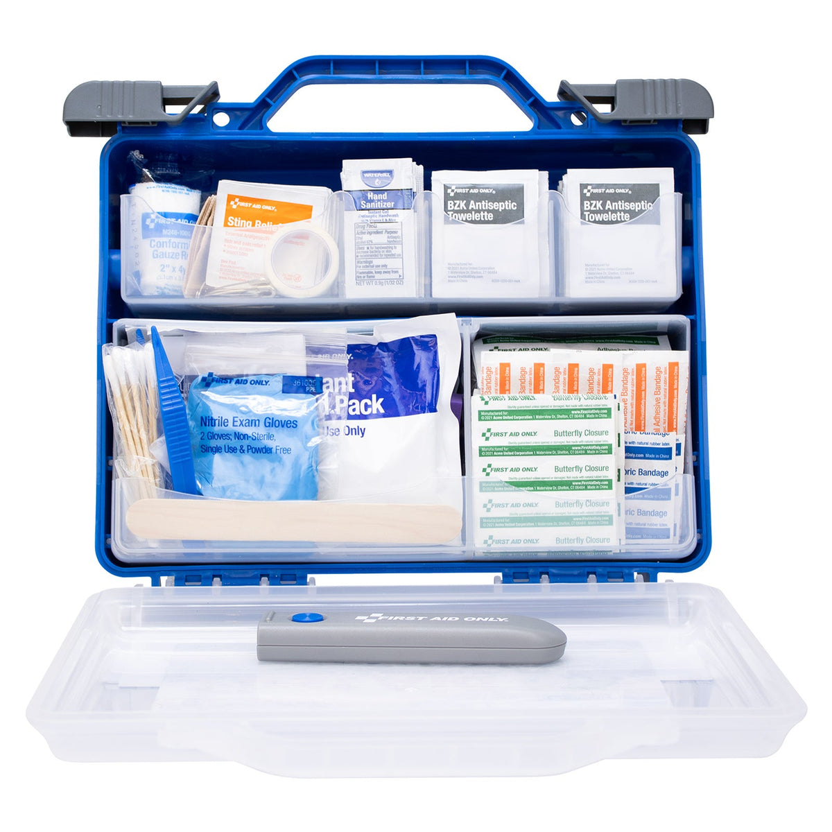 First Aid Only, Workplace First Aid Kit with Flashlight, 312 Pieces - image 4