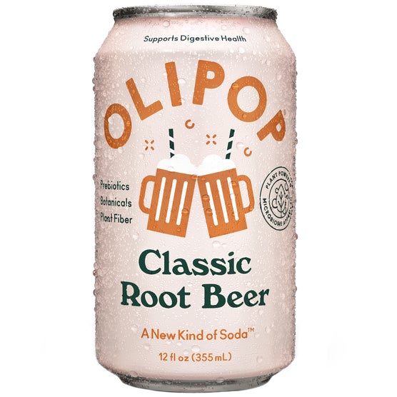 OLIPOP Prebiotic Soda, Variety Pack, 12 fl oz, 15 ct
