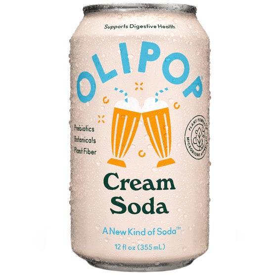 OLIPOP Prebiotic Soda, Variety Pack, 12 fl oz, 15 ct