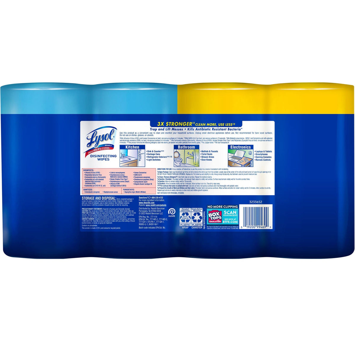 Lysol Disinfecting Wipes, Variety Pack, 380 Wipes - image 2