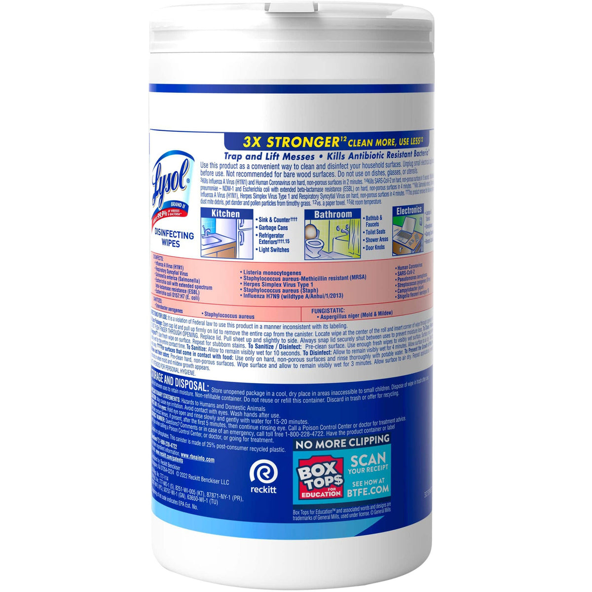 Lysol Disinfecting Wipes, Variety Pack, 380 Wipes - image 6