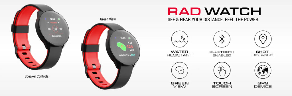 Rad Golf GPS Watch and Bluetooth Speaker Ultimate Golf Bundle - image 23