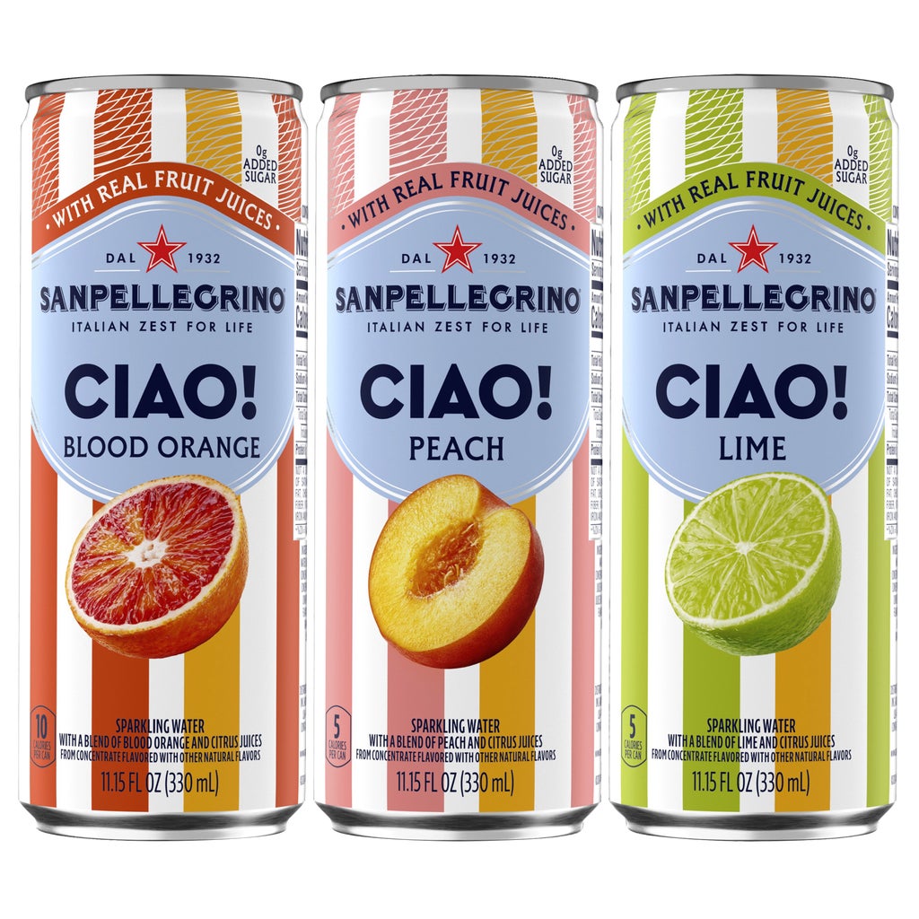 Sanpellegrino Ciao!, Variety Pack, 11.15 fl oz, 24 ct