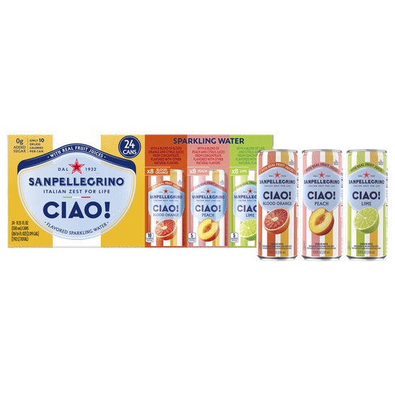 Sanpellegrino Ciao!, Variety Pack, 11.15 fl oz, 24 ct