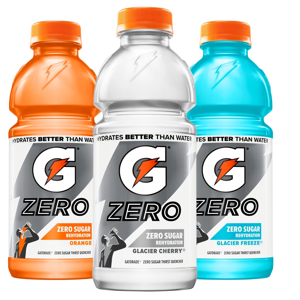 Gatorade Zero Sugar Thirst Quencher, Variety Pack, 20 fl oz, 24 ct