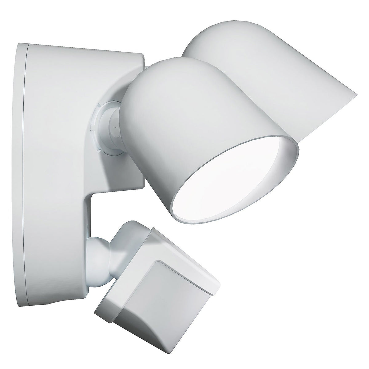 KODA Motion Activated LED Security Light, Hardwired, 5000L, White - image 2
