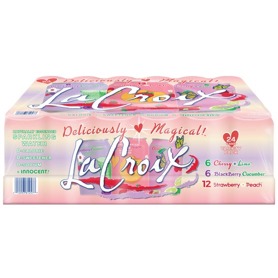 LaCroix Sparkling Water, Variety Pack, 12 fl oz, 24 ct