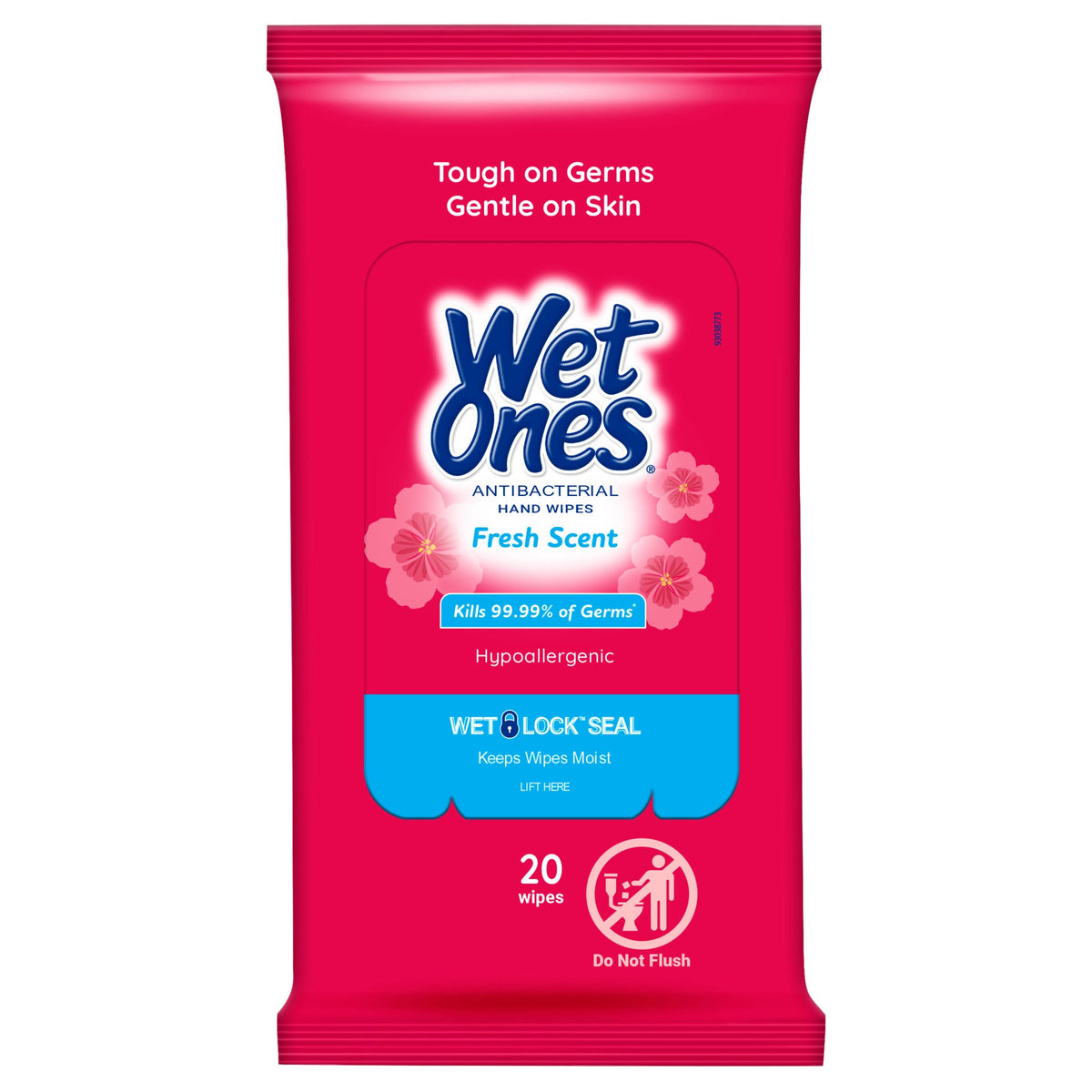 Wet Ones Antibacterial Hand Wipes, Fresh Scent, Travel Packs, 140 Wipes - image 2