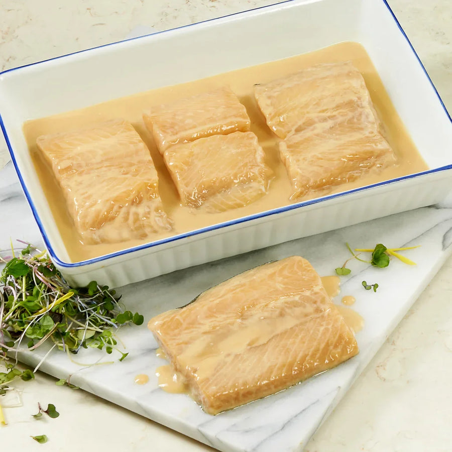 Miso Black Cod 7oz,  20-25 Count, 10 lbs. Total
