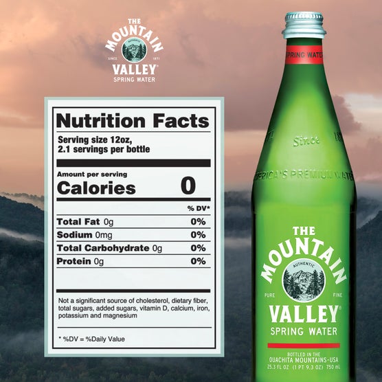 The Mountain Valley Spring Water, 25.3 fl oz, 12 ct