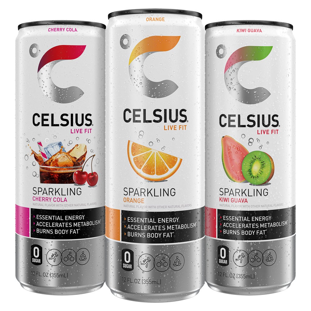 CELSIUS Sparkling Energy Drink, Variety Pack, 12 fl oz, 18 ct