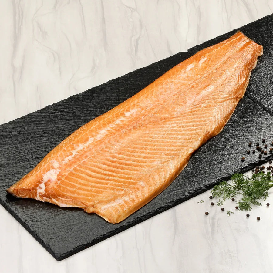 Northern Fish Atlantic Smoked Salmon Side, 1 Fillet, 3 lbs. Total