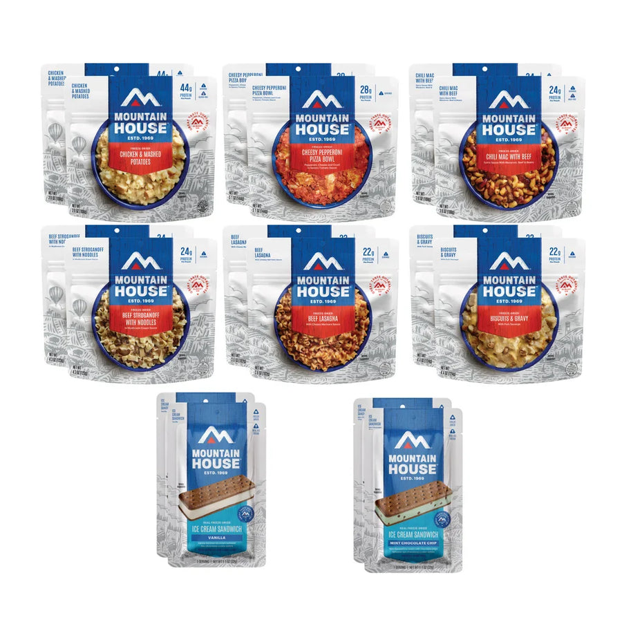 Mountain House Family Faves Kit, 16 Pouches (28 Total Servings)