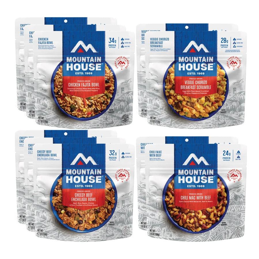 Mountain House Southwest Faves Kit, 10 Pouches, 20 Total Servings