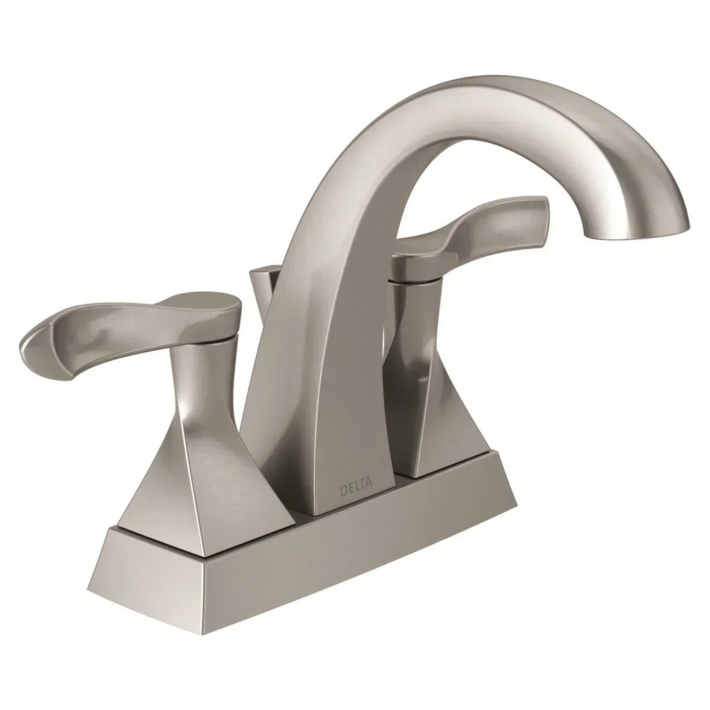 Delta kahlo two handle centerset bathroom faucet