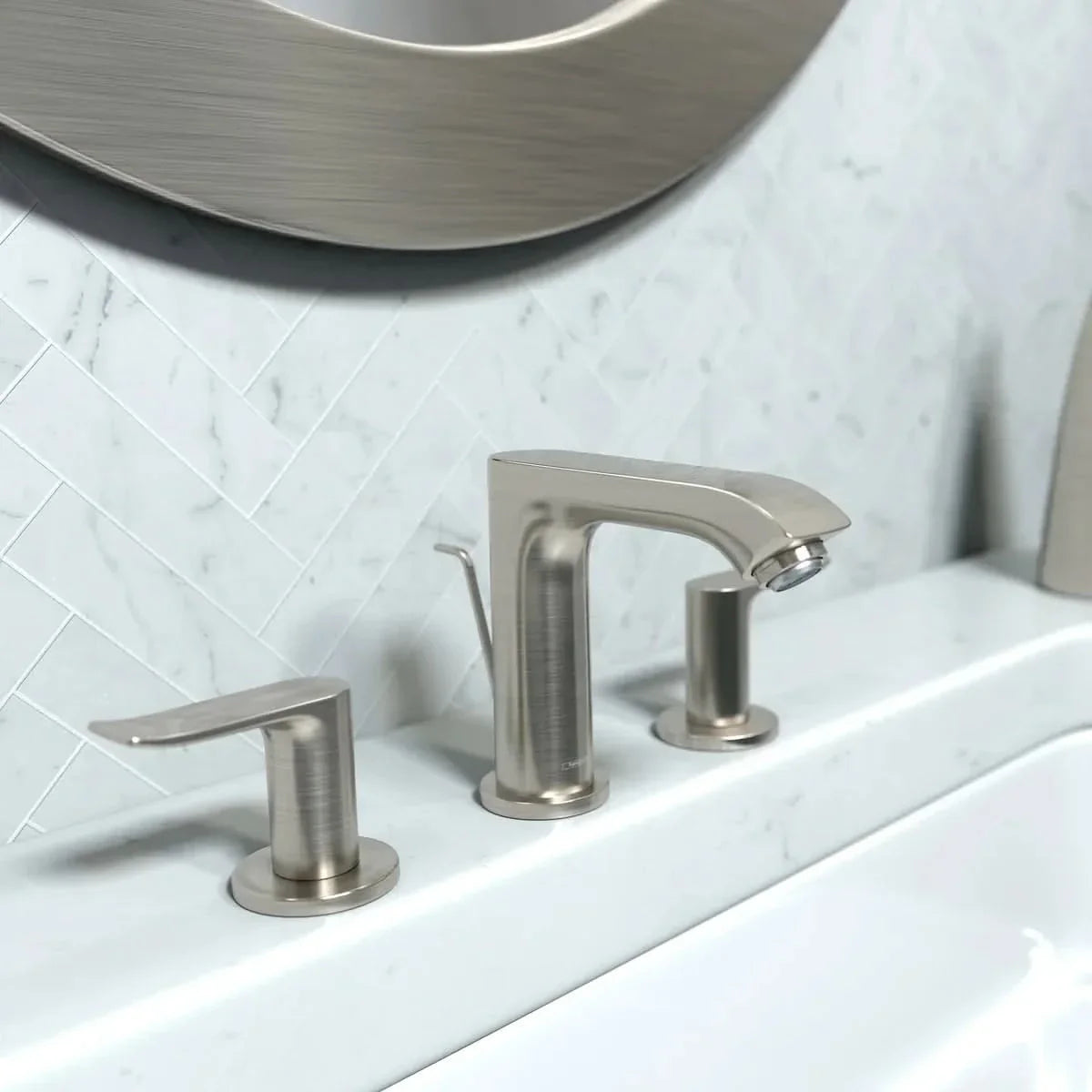 Hansgrohe metris widespread faucet with pop up drain 2 pack