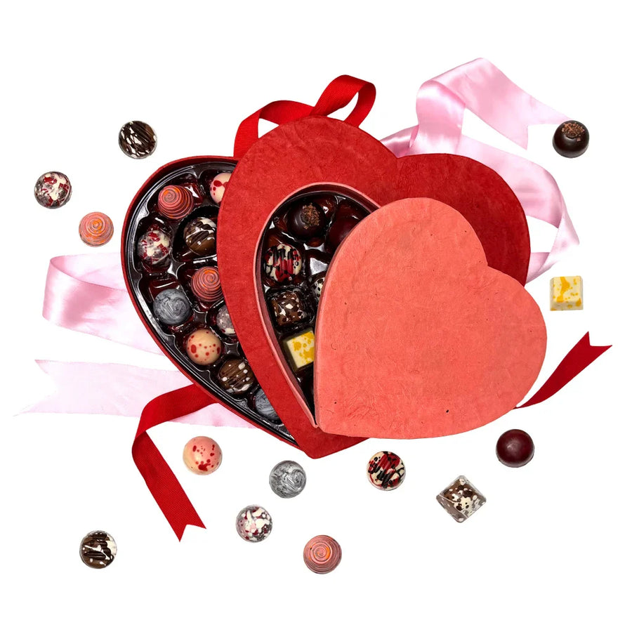 Knipschildt Signature Chocolate Valentine's Day Heart Shaped Gift Box