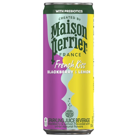 Maison Perrier French Kiss Sparkling Juice Beverage, Variety Pack, 11.15 fl oz, 20 ct