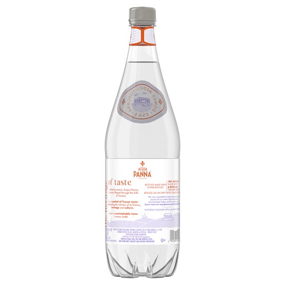 Acqua Panna Tuscany Natural Spring Water, 33.8 fl oz, 12 ct