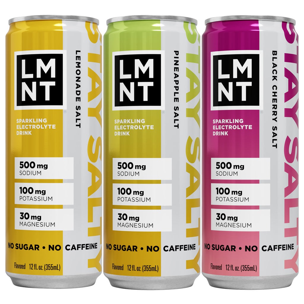 LMNT Sparkling Electrolyte Drink, Variety Pack, 12 fl oz, 15 ct