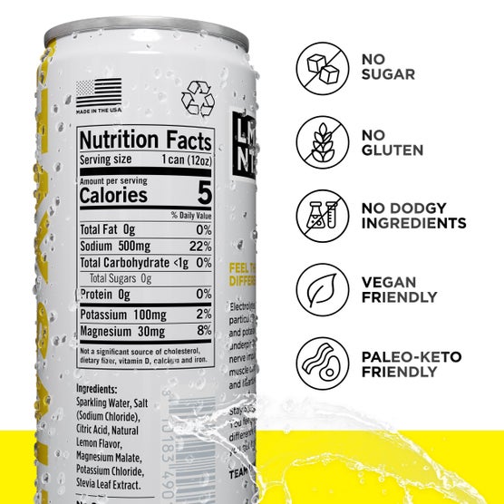 LMNT Sparkling Electrolyte Drink, Variety Pack, 12 fl oz, 15 ct