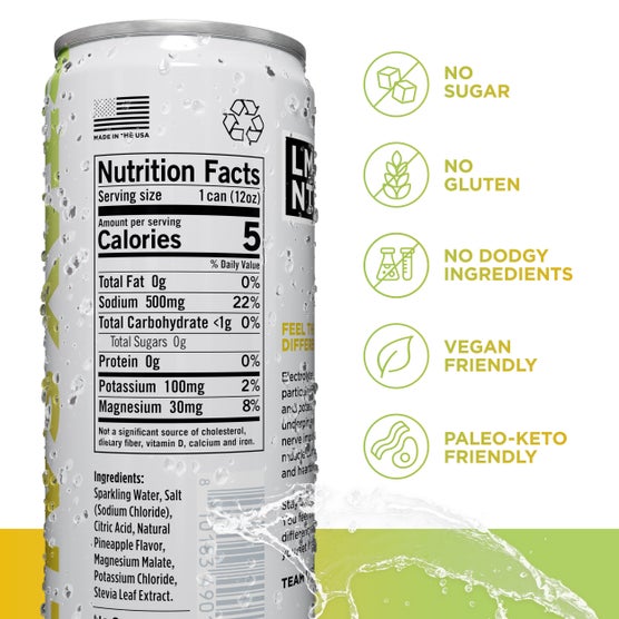 LMNT Sparkling Electrolyte Drink, Variety Pack, 12 fl oz, 15 ct