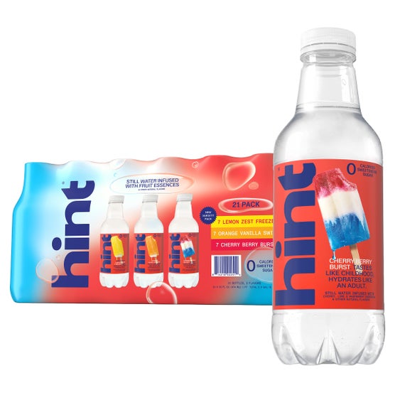 hint Still Water Infused with Fruit Essences, Variety Pack, 16 fl oz, 21 ct