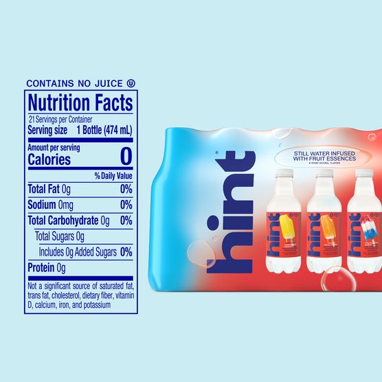 hint Still Water Infused with Fruit Essences, Variety Pack, 16 fl oz, 21 ct
