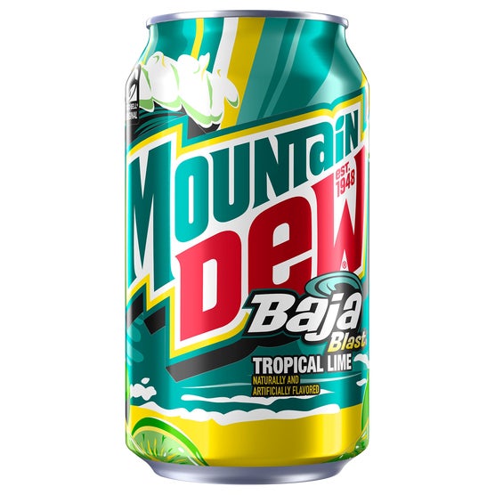 Mountain Dew Baja, Variety Pack, 12 fl oz, 28 ct