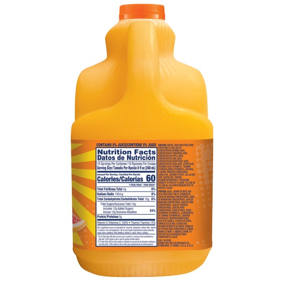 SunnyD Citrus Punch, Tangy Original, 1 gal