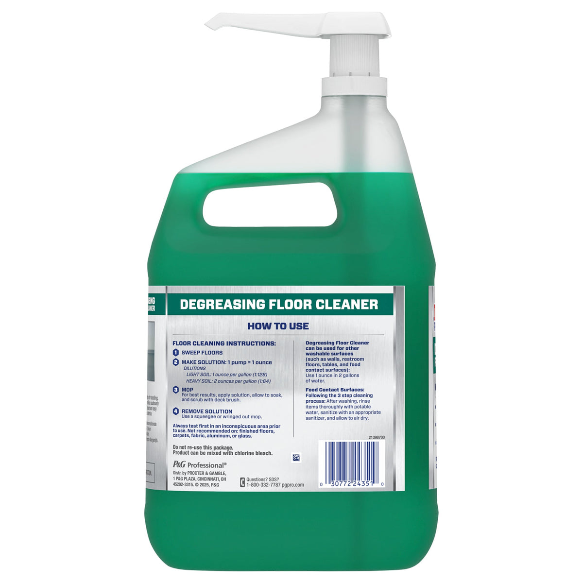 Mr. Clean Professional Degreasing Floor Cleaner, Liquid Concentrate, 1 gal - image 2