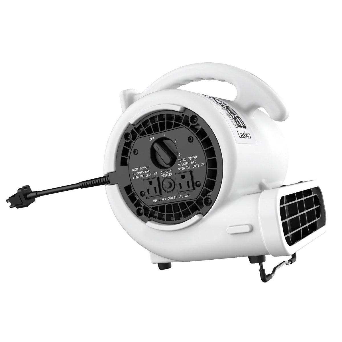 Lasko Super Fan Max Multi-Purpose Compact Air Mover, White - image 2