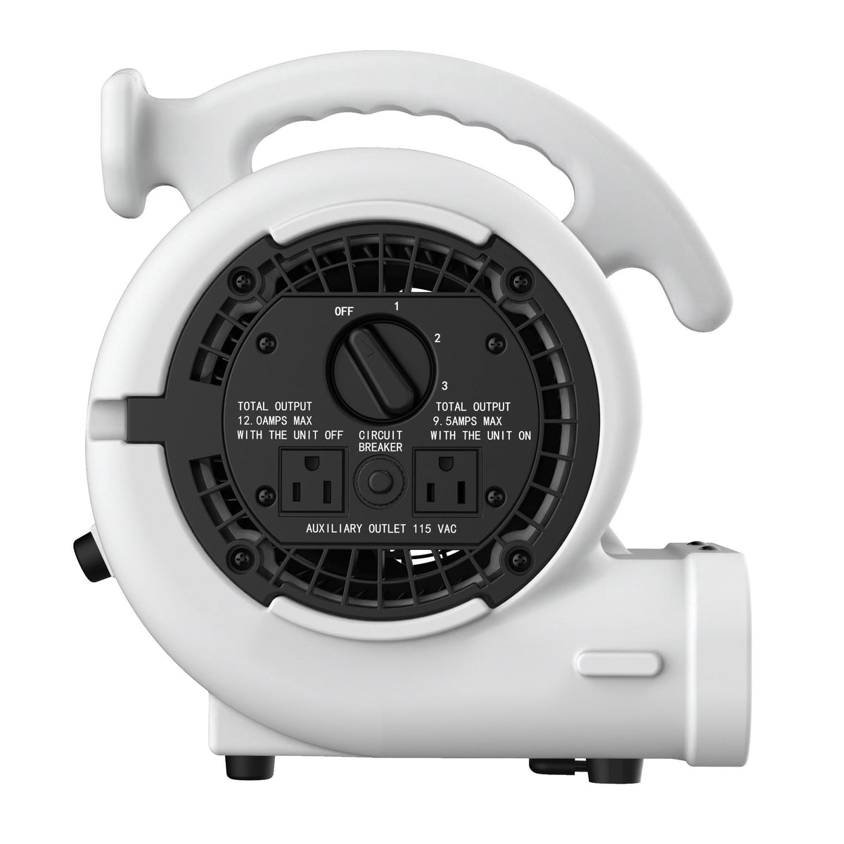 Lasko Super Fan Max Multi-Purpose Compact Air Mover, White - image 4