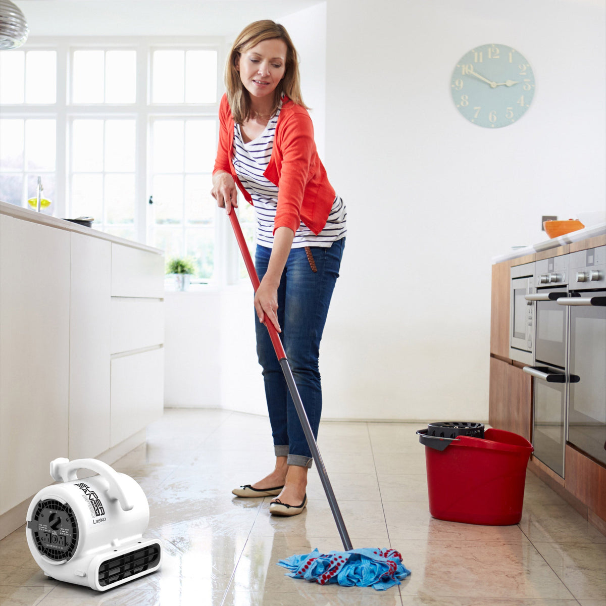 Lasko Super Fan Max Multi-Purpose Compact Air Mover, White - image 5