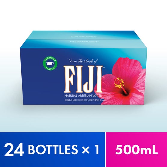 FIJI Natural Artesian Water, 500 mL, 24 ct