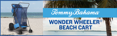 Tommy Bahama Wonder Wheeler Beach Cart - image 13