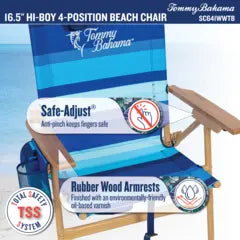 Tommy Bahama Hi-Boy Beach Chair - image 14