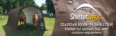ShelterLogic Run-in Equine Shelter, 12' x 20 'x 8' - image 5