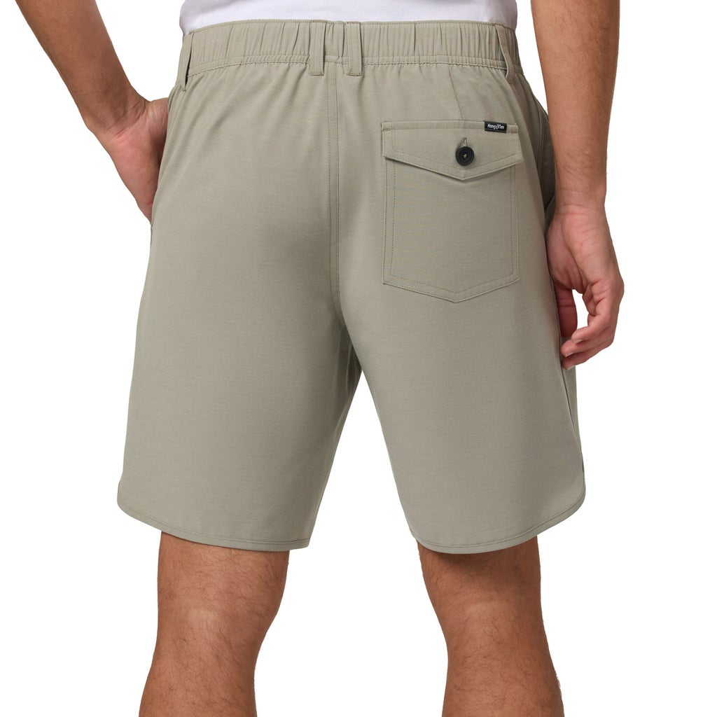 [color:green] Hang Ten Men's Hybrid Short - Green - image 5