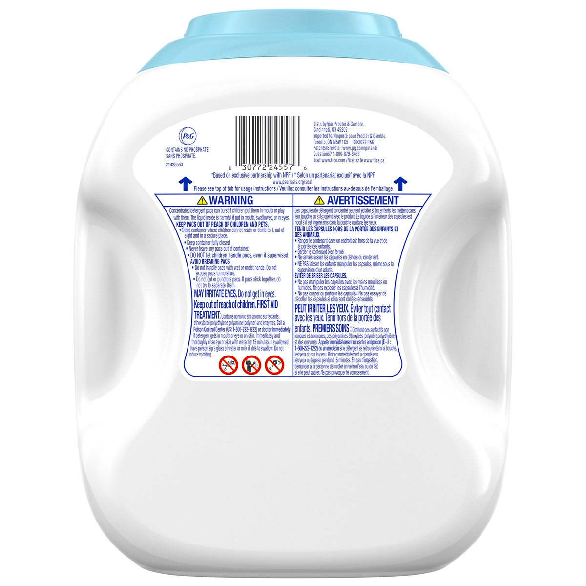 Tide PODS Laundry Detergent, Free & Gentle, HE Compatible, 152 ct - image 2