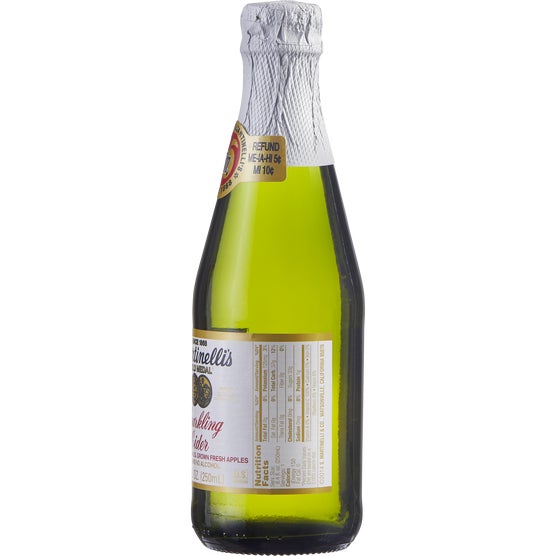 Martinelli's Sparkling Cider, Apple, 8.4 fl oz, 12 ct