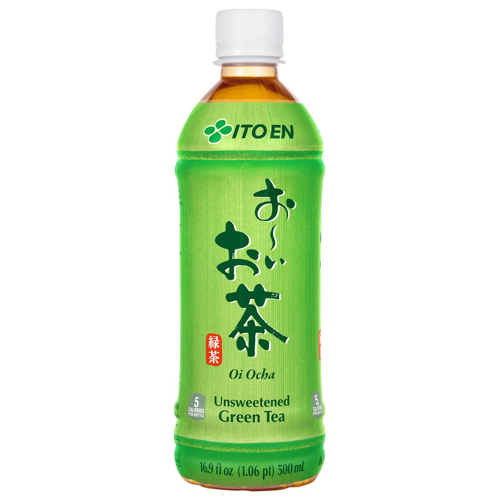 ITO EN Oi Ocha Green Tea, Unsweetened, 16.9 fl oz, 12 ct